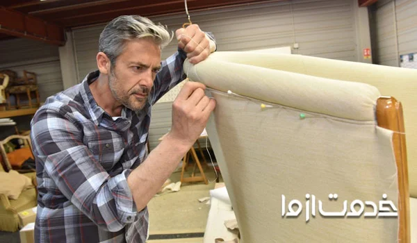 تعویض رویه مبل در منزل