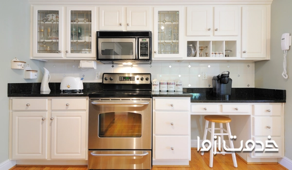 بازسازی کابینت با برچسب