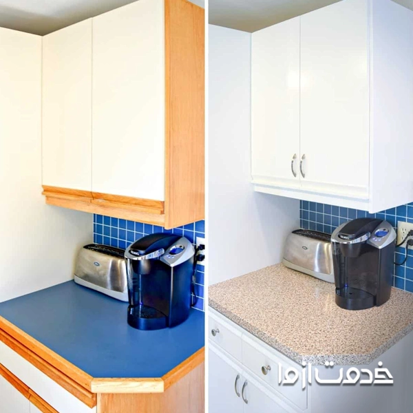 بازسازی کابینت آشپزخانه