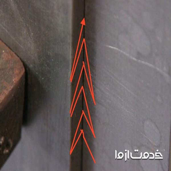 حرکت زیگزاگی یا هلالی در جوشکاری سربالا