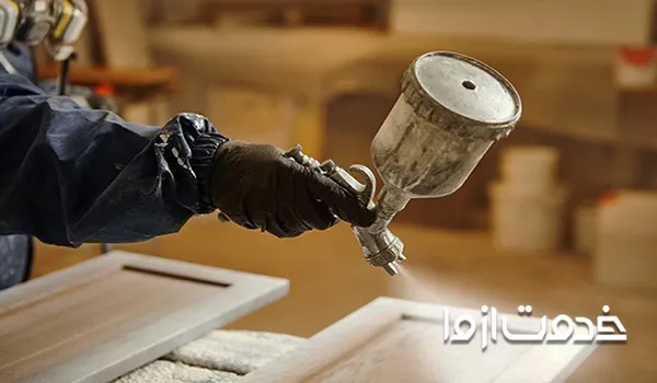 ترمیم ام دی اف اب خورده