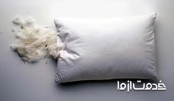 بالش الیاف پر