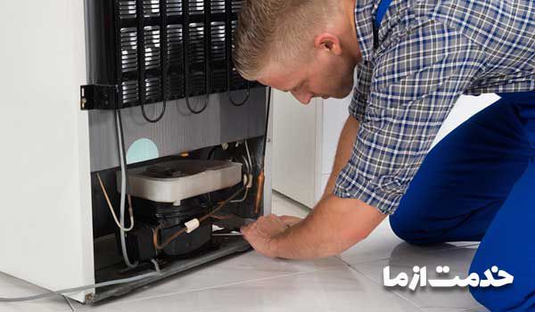 عیب یابی یخچال فریزر اسنوا