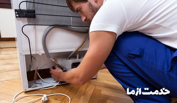 عیب یابی یخچال فریزر اسنوا