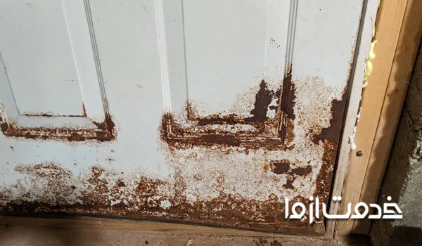 ترمیم چارچوب زنگ زده