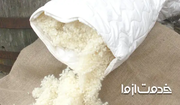 پر کردن بالش