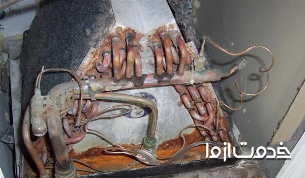 رفع پوسیدگی بدنه کولر 