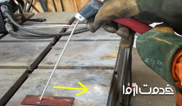 حرکت صحیح دست در جوشکاری