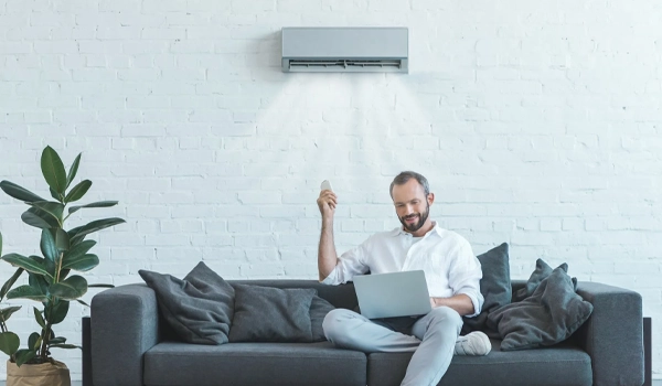 جای کولر گازی روی دیوار