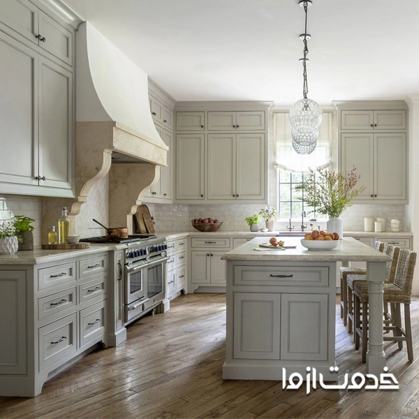 طراحی آشپزخانه کلاسیک