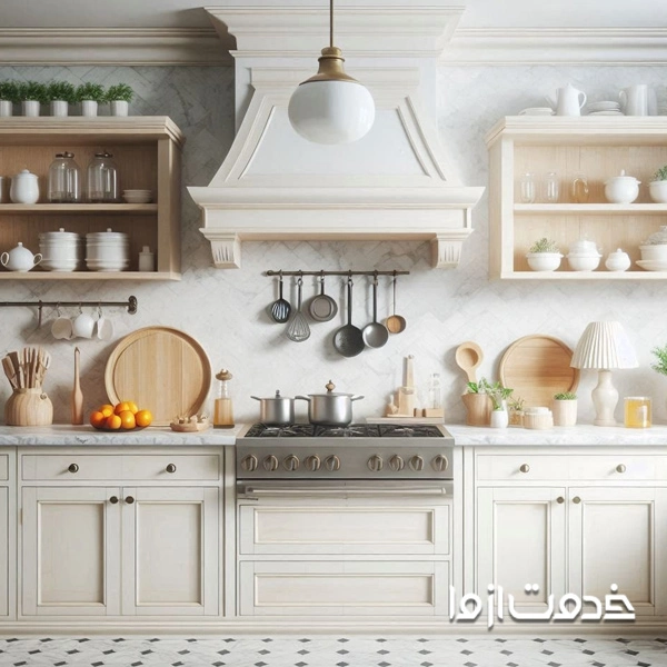 دکوراسیون آشپزخانه کلاسیک