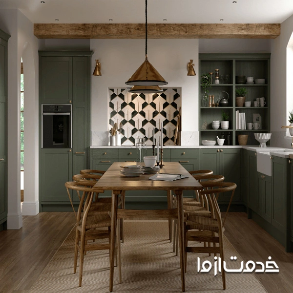 دکوراسیون آشپزخانه سنتی