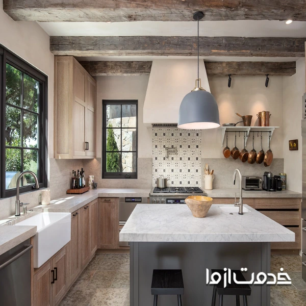 دکوراسیون  آشپزخانه ایرانی
