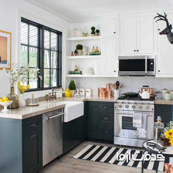 آشپزخانه بدون جزیره