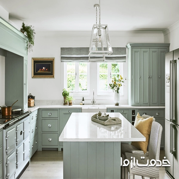 دکوراسیون آشپزخانه نور گیر
