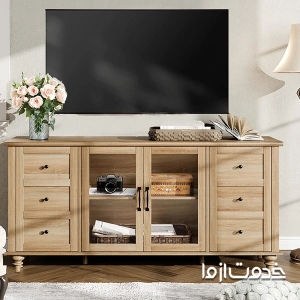 جدیدترین میز تلویزیون کشودار