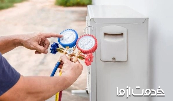 تعویض گاز کولر گازی
