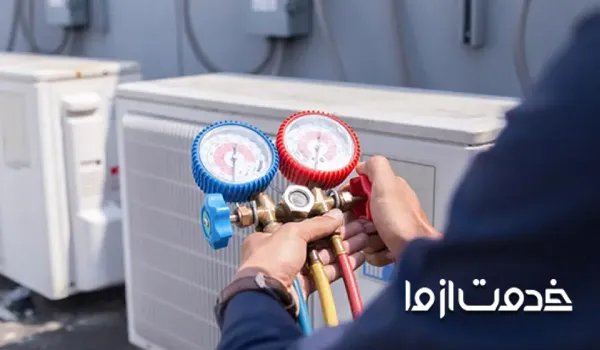 اگر گاز کولر گازی زیاد باشد چه میشود