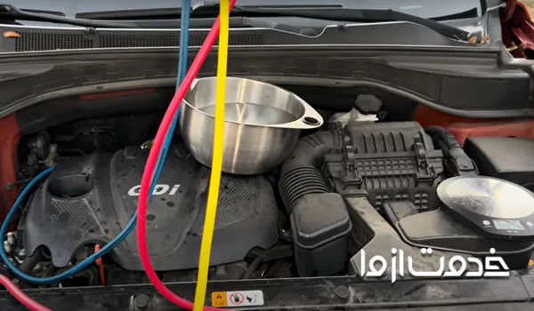 فشار گاز کولر خودرو باید چقدر باشد؟