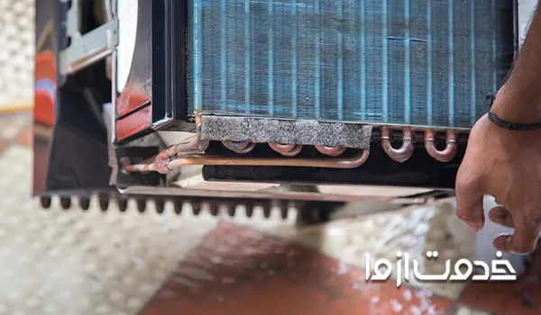 شستن کولر گازی پنجره ای با چنته