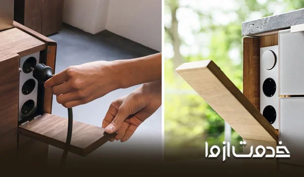 چگونه پریز برق را مخفی کنیم؟