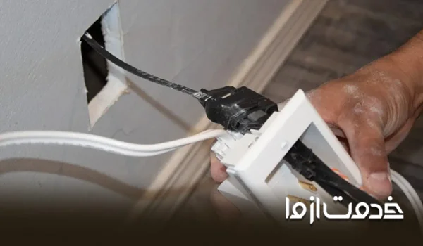 مخفی کردن پریز برق در خانه