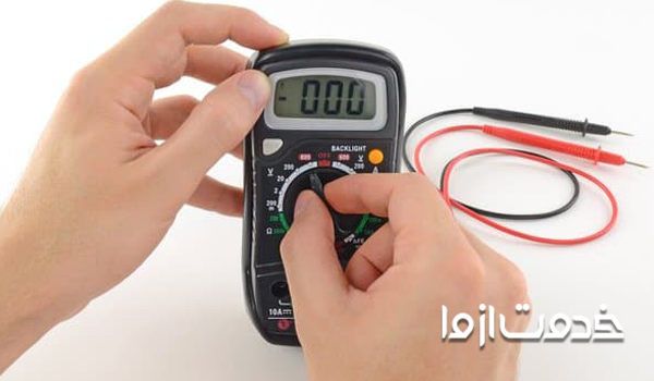 تست سیم های پریز ارت دار با مولتی متر