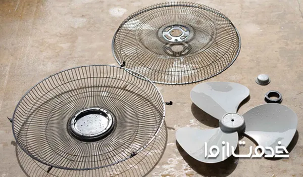 عیب یابی پنکه پایه بلند