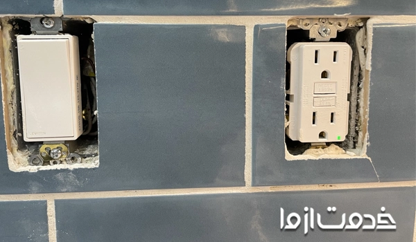 قوطی‌گذاری برق ساختمان	