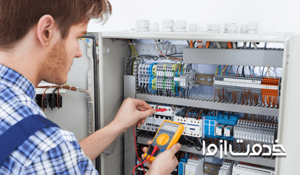 نوسان ولتاژ برق ساختمان علت خرابی ایفون تصویری