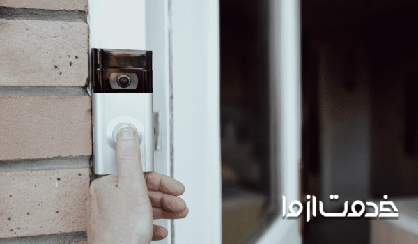 زنگ خوردن دائم آیفون تصویری به دلیل خرابی شاسی زنگ