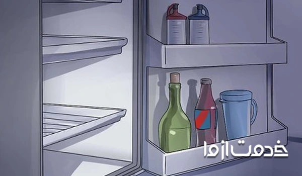 اصول چیدن درب یخچال