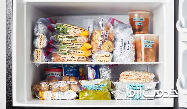 نحوه چیدمان صحیح فریزر