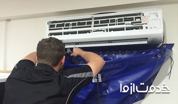 نحوه شستشوی پنل داخلی کولر گازی