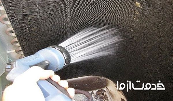 نحوه شستشوی پنل داخلی اسپلیت