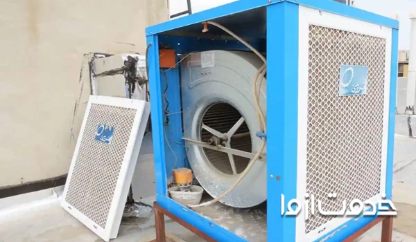 تعویض یاتاقان کولر آبی