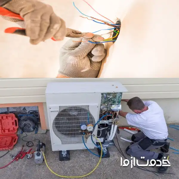 علت داغ شدن کابل کولر گازی