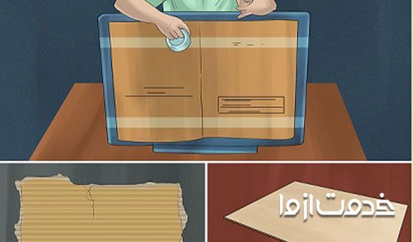 نحوه بسته بندی تلویزیون در اسباب کشی