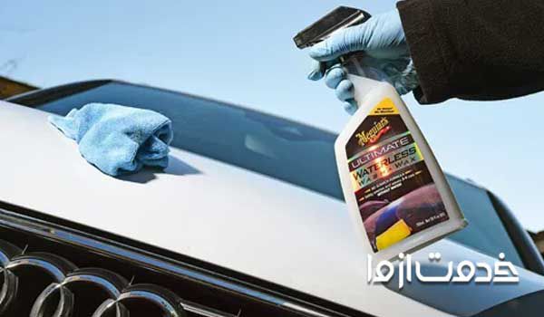 کارواش بدون آب ایدرا  کارواش بدون آب مانیس  اسپری کارواش بدون آب نانو