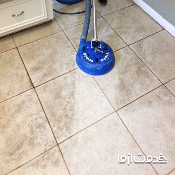 تمیز کردن گچ و سیمان از روی سرامیک