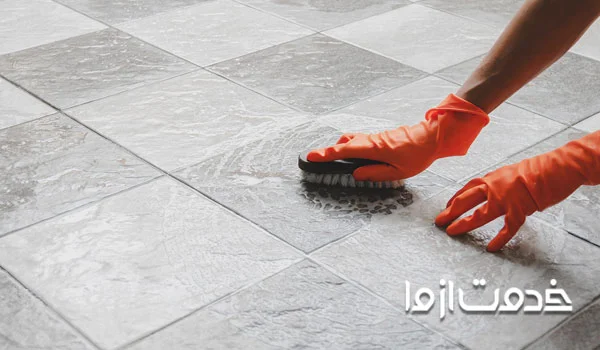 تمیز کردن سرامیک