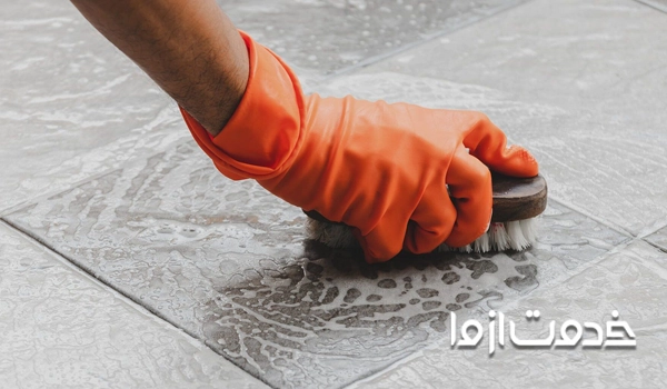 براق کردن کف خانه