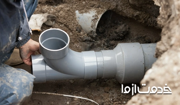 لوله کشی فاضلاب ساختمان