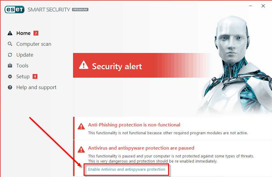 غیر فعال کردن آنتی ویروس نود 32 ورژن 9 غیر فعال کردن نود 32 غیر فعال کردن آنتی ویروس