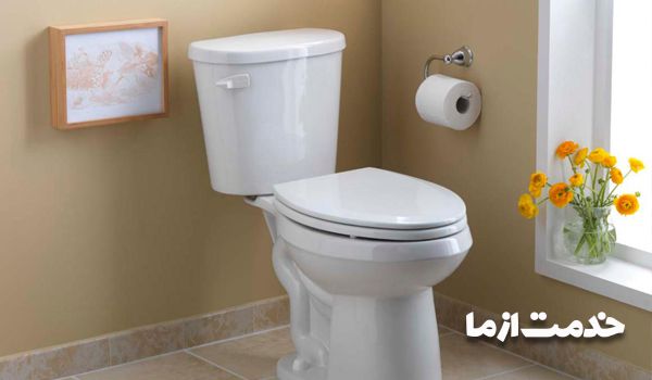 نصب توالت فرنگی روی توالت ایرانی