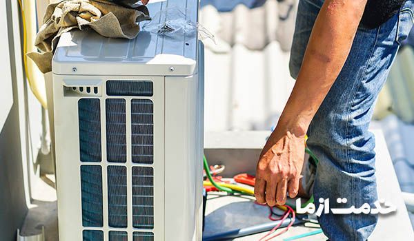 نحوه شستن پنل بیرونی کولر گازی