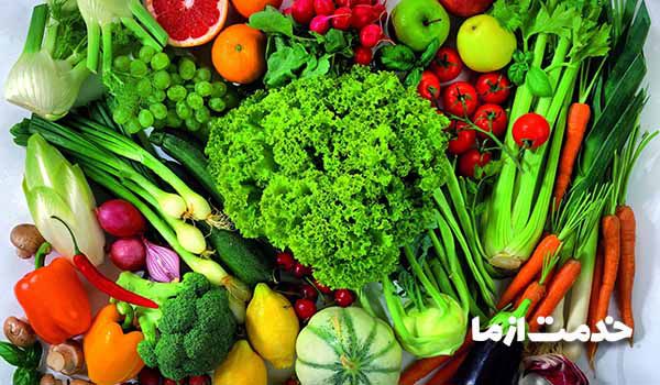 شستوشوی سبزیجات