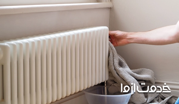 روش هواگیری پکیج ایران رادیاتور