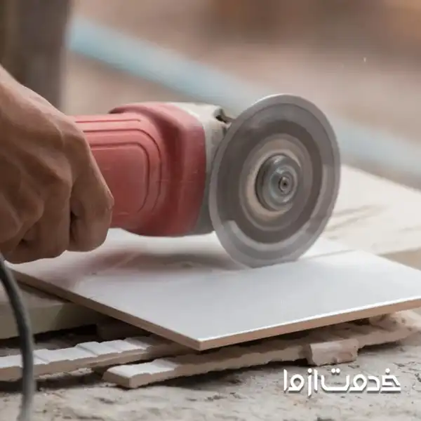 برش کاشی برای نصب کاشی