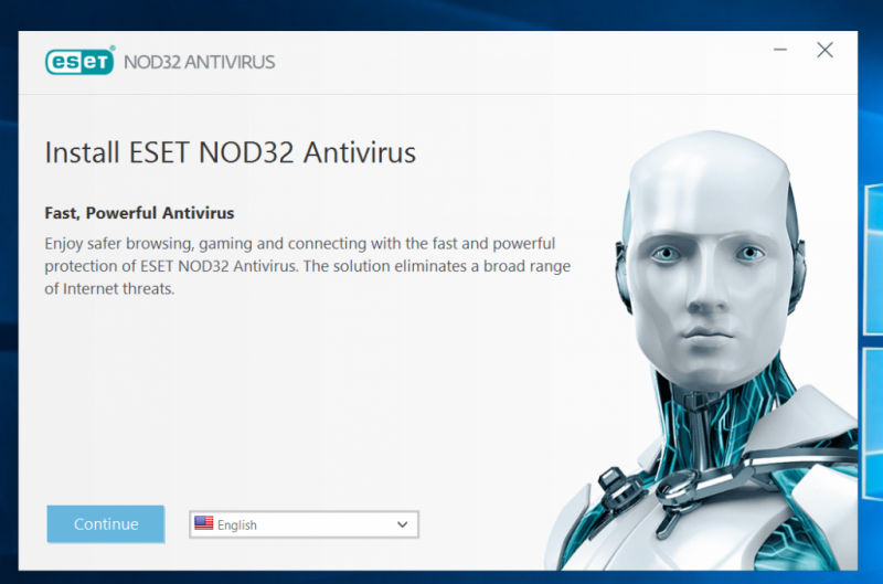 نصب آنتی ویروس نود 32